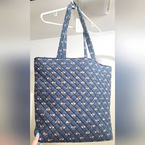 Vera Bradley Bees Navy Tote New With Tags